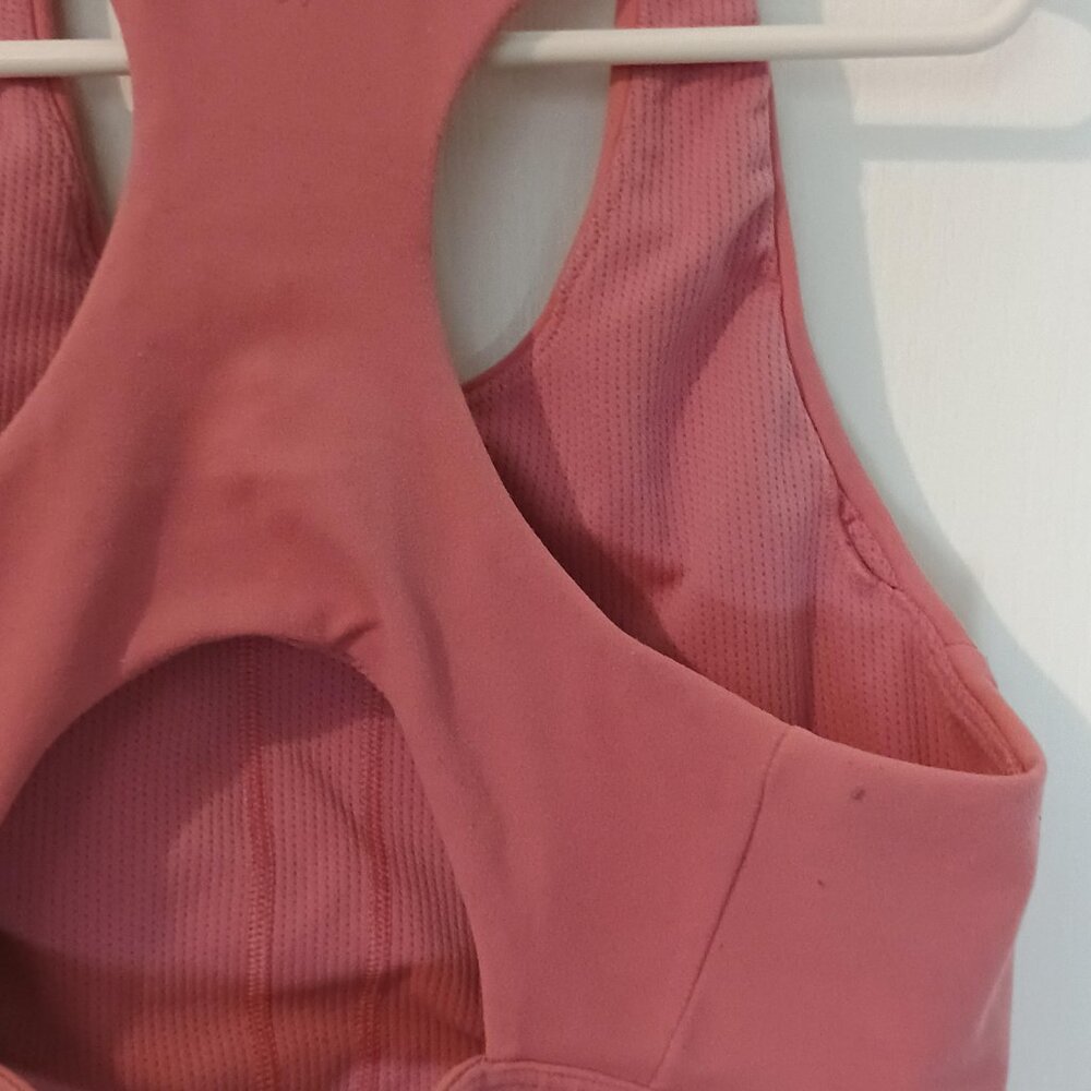 Athleta/Speed Racer Bra/Girls XXL 16/Aphrodite Pink/Sports - Picture 3 of 8